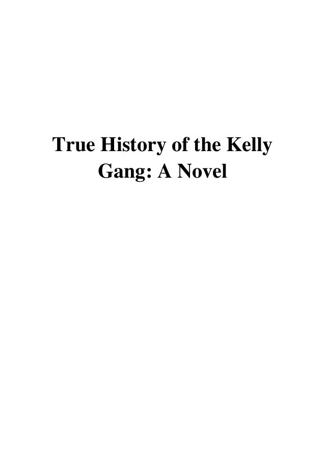 True History Of The Kelly Gang Pdf